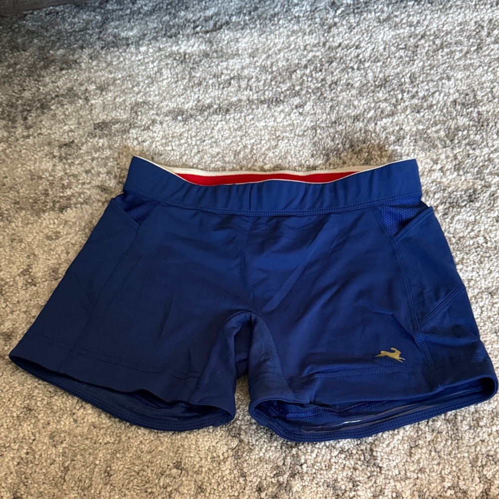 Tracksmith Navy Blue Athletic Shorts